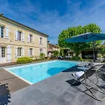 Au Puits Ancien Maison En Pierre Avec Piscine Proche Bordeaux Σπίτι διακοπών