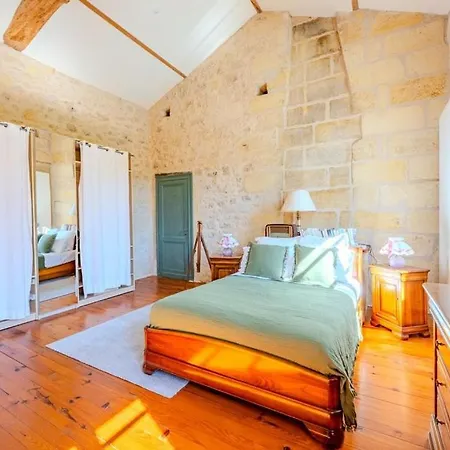Au Puits Ancien Maison En Pierre Avec Piscine Proche Bordeaux Casa vacanze Grézillac