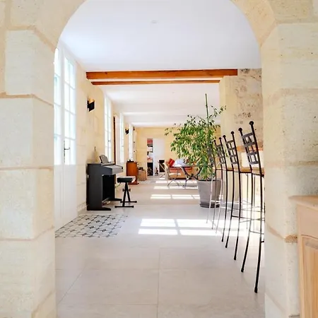 Au Puits Ancien Maison En Pierre Avec Piscine Proche Bordeaux