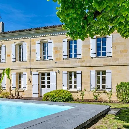 Au Puits Ancien Maison En Pierre Avec Piscine Proche Bordeaux *